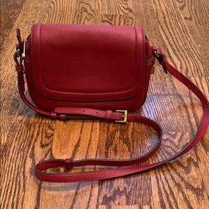 J. Crew Italian Leather Crossbody Bag